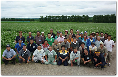 馬鈴薯減農薬研究部会生産者 馬鈴薯減農薬研究部会生産者
