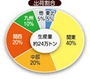 玉ねぎ出荷割合 たまねぎ出荷割合