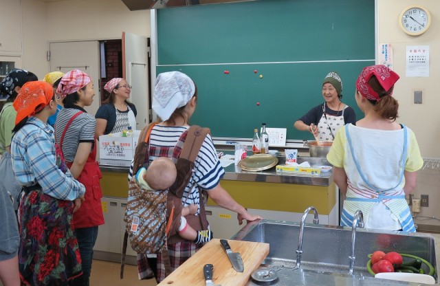 料理講習会の様子