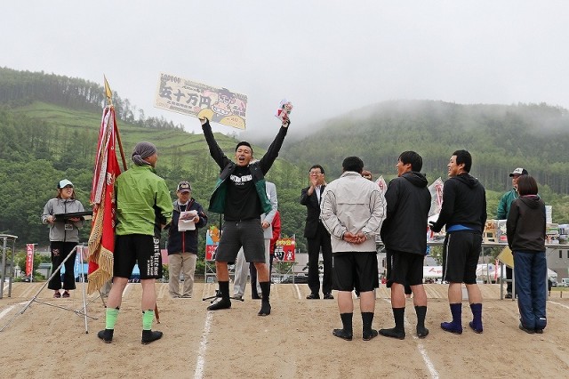 5人引き優勝表彰式