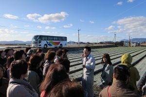 圃場見学