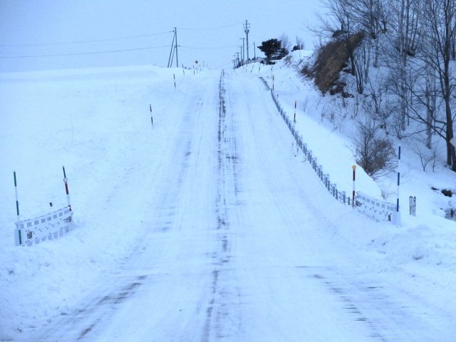 雪道の様子