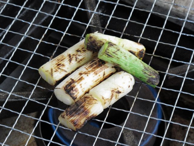 ねぎの試食