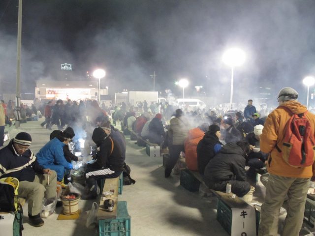 北見厳寒の焼き肉まつり2018の様子1