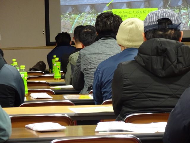 玉ねぎ培土講習会の様子2