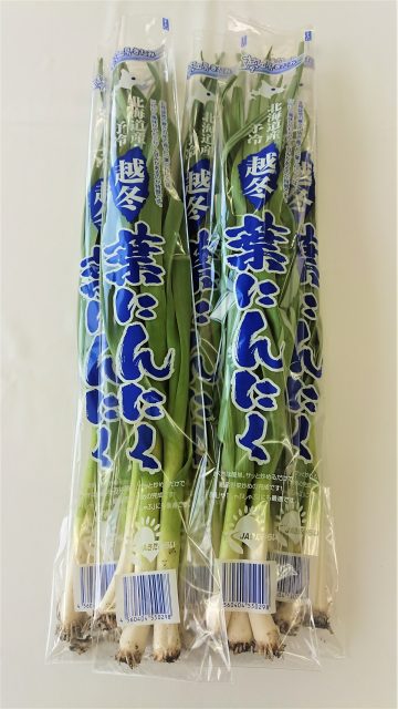 春野菜 葉にんにく の出荷が始まりました Jaきたみらい