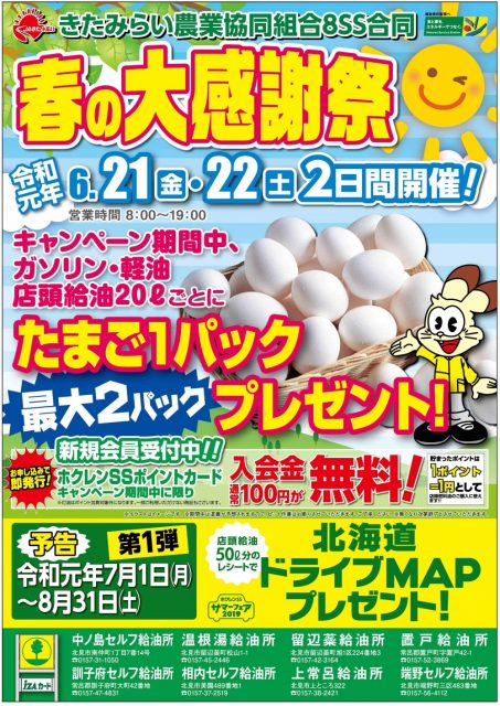 春の大感謝祭チラシ_2019年6月22日まで有効