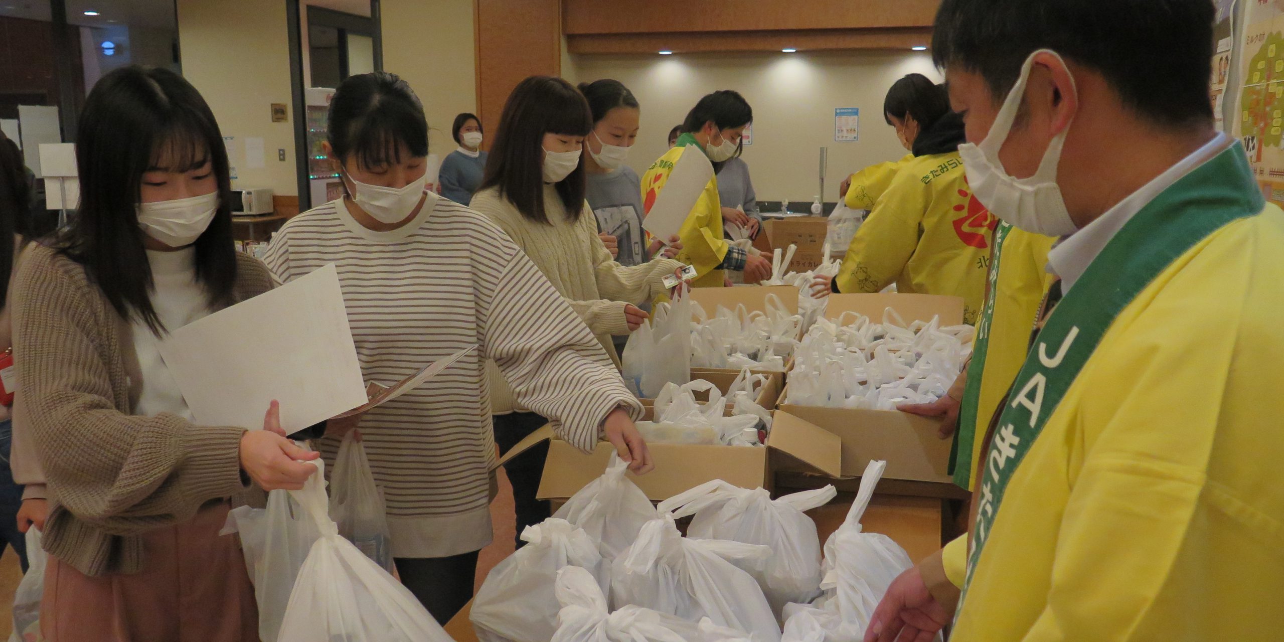 第2回フードバンク実施！ 日本赤十字北海道看護大学へ乳製品を寄贈しました