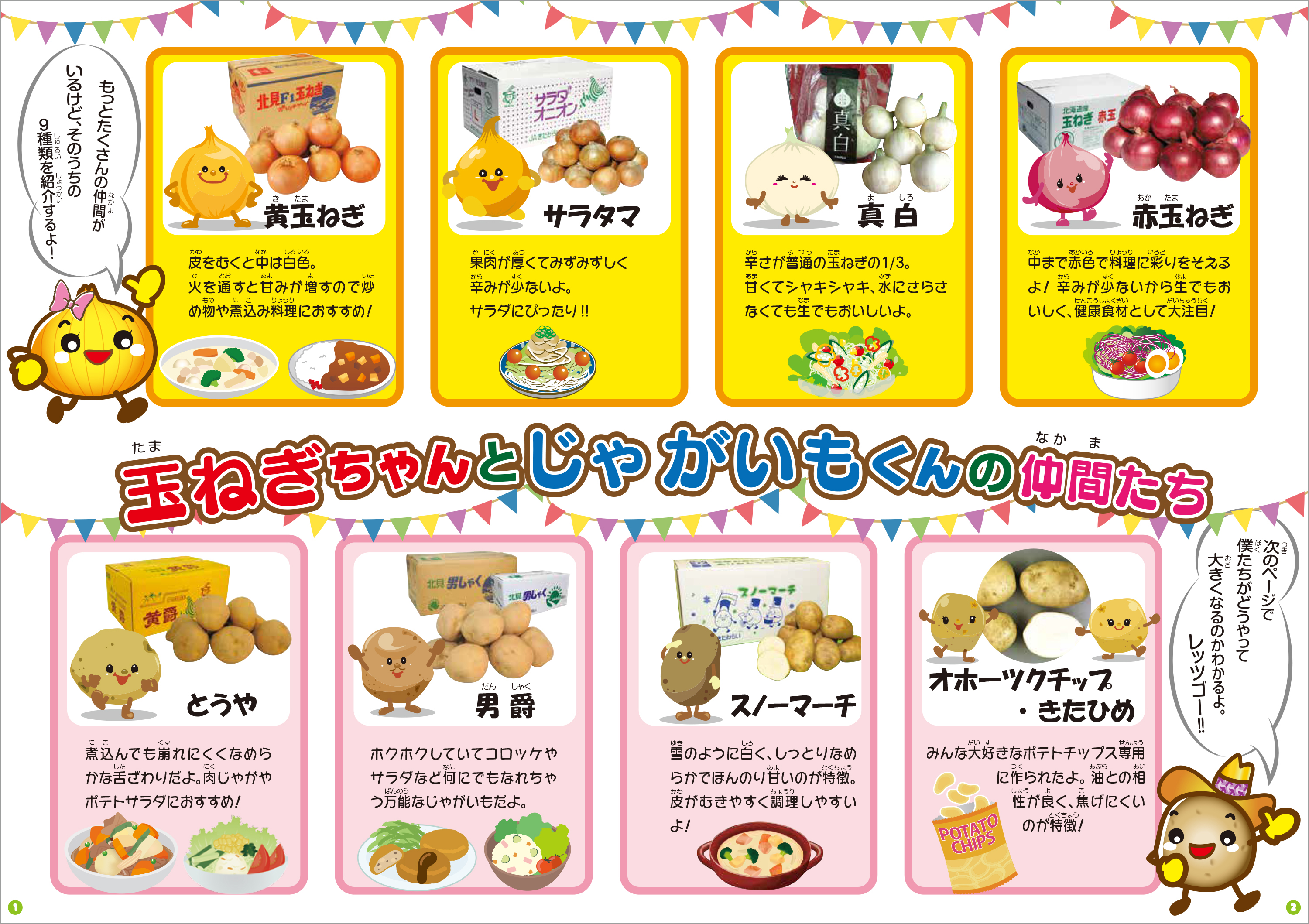 玉ねぎちゃんとじゃがいもくん-02 玉ねぎちゃんとじゃがいもくん-02