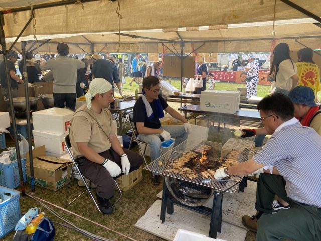 JAきたみらいの出店の様子