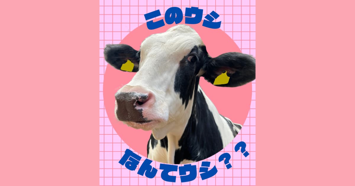 このウシ、なんてウシ？3
